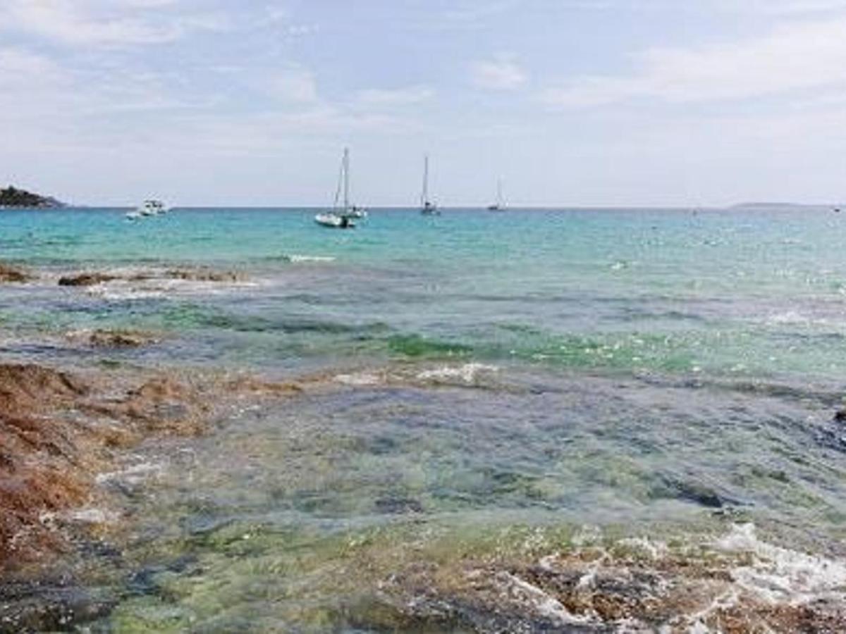Studio Sur Plage Cavaliere Avec Terrasse, 1Er Etage, 2 Couchages - Fr-1-251-80 Le Lavandou Bagian luar foto